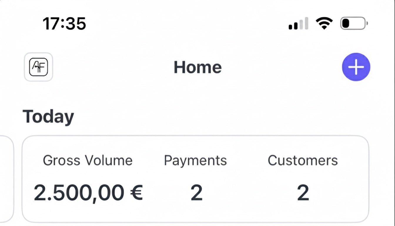 Gross volume through a student’s payment dashboard.