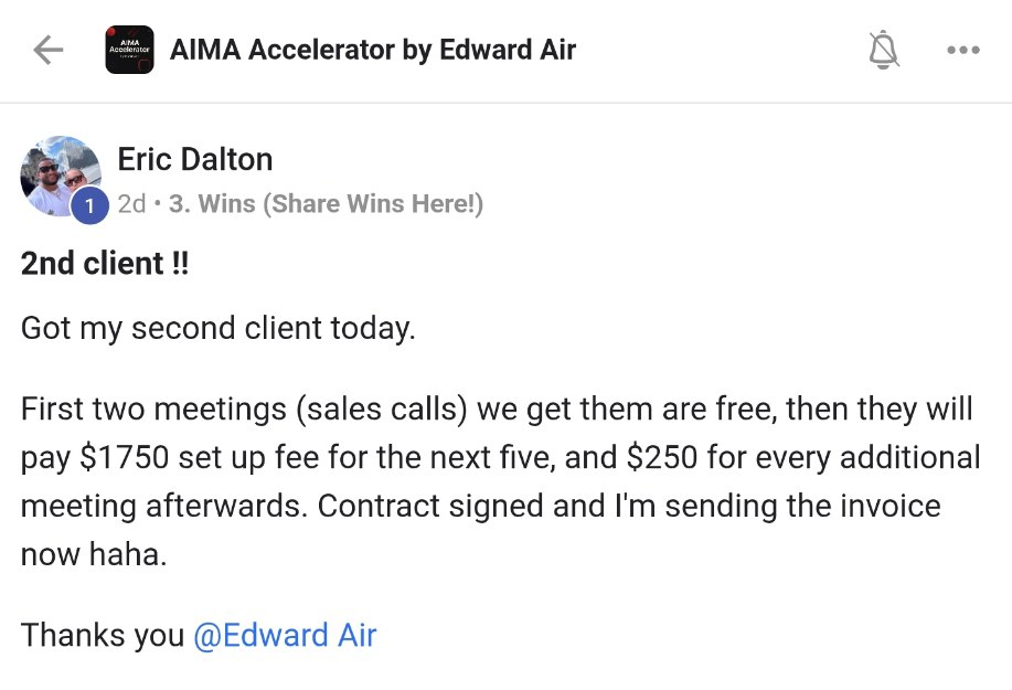 Eric — second client closed off the same outbound infrastructure.